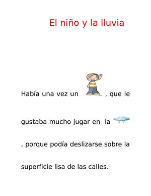 El Niño Y La Lluvia