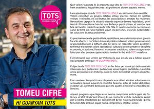 Programa Electoral TOTS per Pollença