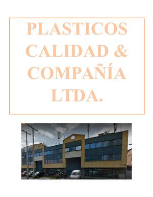 01 Plasticos Calidad Y Compañía Ltda