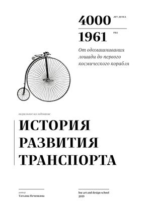 История развития транспорта