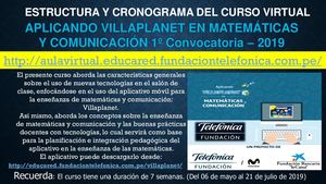 Temario Y Cronograma Villaplanet 2019