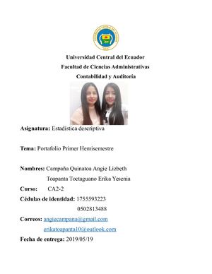 Portafolio Primer Hemisemestre