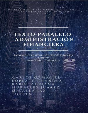 Texto Paralelo Financiera III