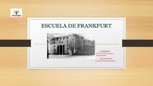 Escuela Frankfurt
