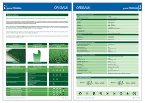 Cesped Artificial Origami
