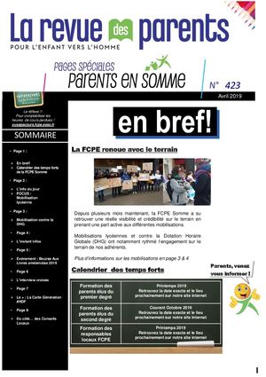 11 - La Revue des Parents - Avril 2019