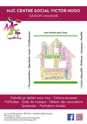 Plaquette MJC Meythet 2017-2018