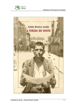 A Ferida Do Vento - Guia De Lectura
