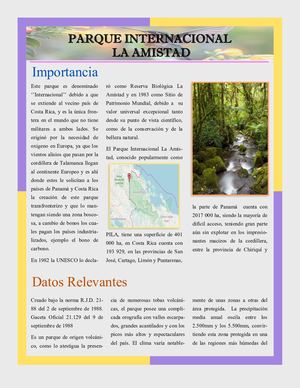 Parque Internacional La Amistad