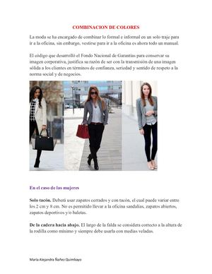 Combinacion De Colores Cartilla