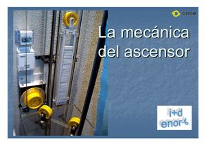 La Mecanica De Un Ascensor