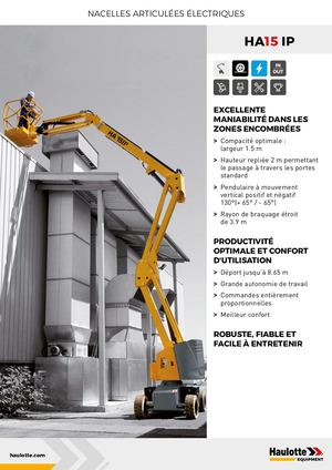 HA15 IP - FR - Fiche technique