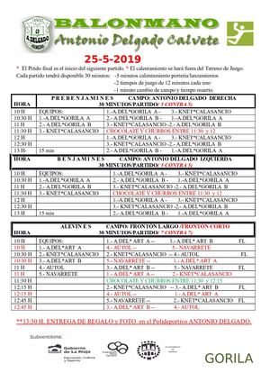 Clausura2019 Balonmano