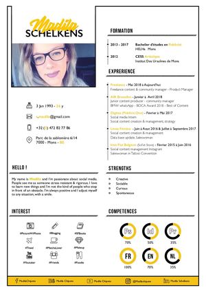 CV Content Manager Madila Schelkens