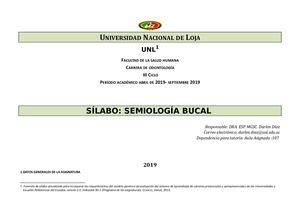 Silabo De Semiologia Abril Sept 2019