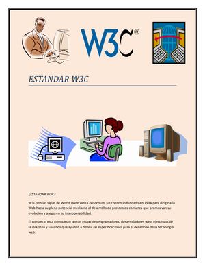 Estandar W3c