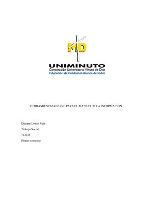 Dayann Alexandra Lopez Ruiz Herramientas Online