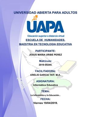 Tarea 01 Informatica Educativa