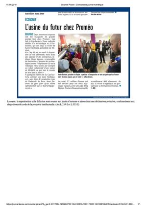Courrier Picard - CAP LAB