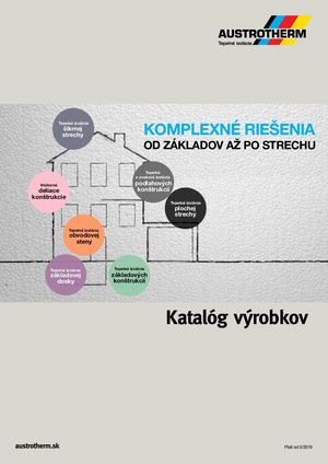 Katalóg Výrobkov Platný Od Mája 2019