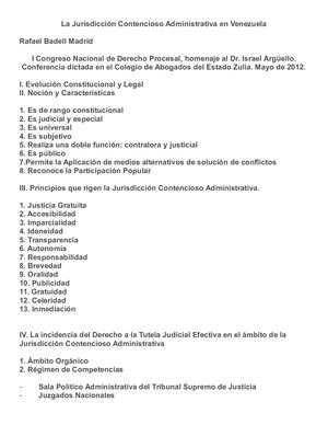 Contencioso Administrativo