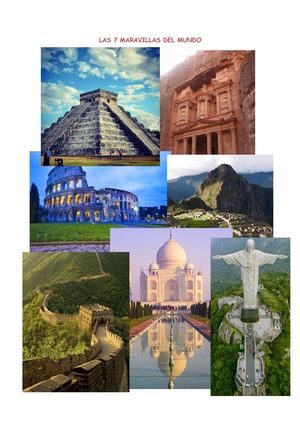 Las 7 Maravillas Del Mundo