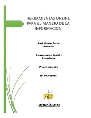 Herramientas Online--Ximena Serna