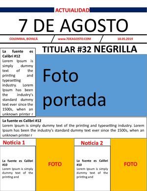 Boceto Periodístico