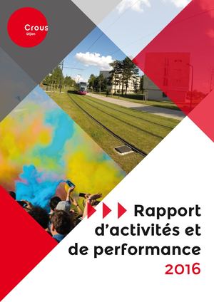 Crous Dijon - Rapport d'activités 2016