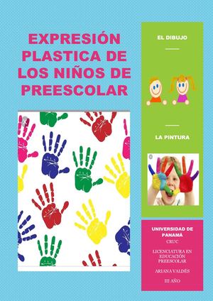 Expresión Plastica de Los Niños De Preescolar