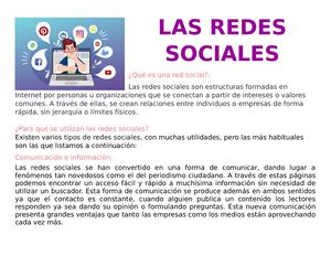 Las Redes Sociales