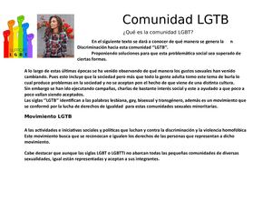 Qué Es La Comunidad Lgbt