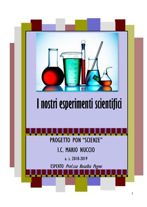 Il Nostro Libro Di Esperimenti