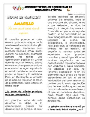 Amarillo, Azul Y Rojo