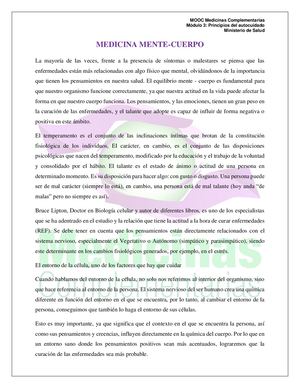 Mente Cuerpo