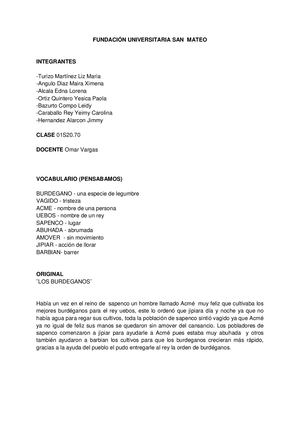 LOS BURDEGANOS Convertido