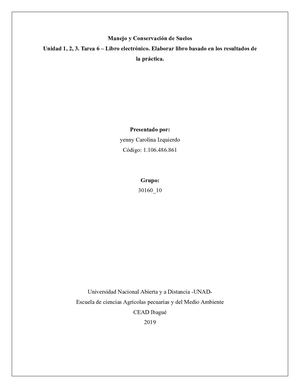 Manejo Y Conservación De Suelos Cañon Del Combeima