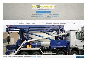 Concrete Pumping in Leeds