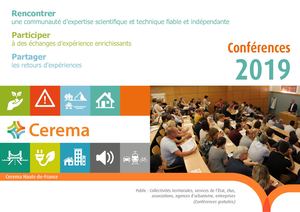 Programmation des Conférences du Cerema Hauts-de-France 2019