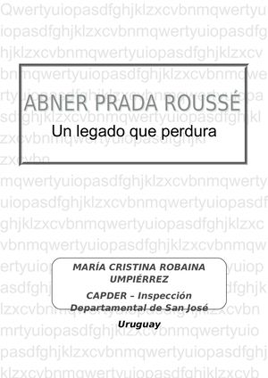 Abner Prada, Un Legado Que Perdura