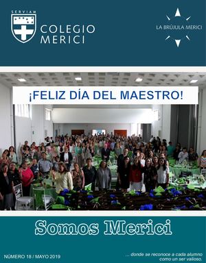 BOLETÍN BRÚJULA MERICI 18 / MAYO