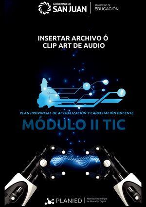 Insertar Archivo O Clip Art De Audio