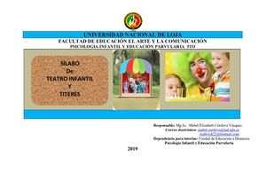 Sìlabo Teatro Infantil Y Titeres 2docx
