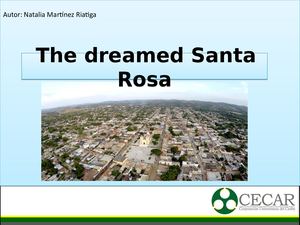 Historia De Santa Rosa Del Sur Bolívar