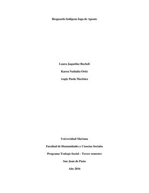 Resguardo Indígena Inga De Aponte