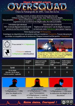 60 OVERSQUAD Par Vincent Bettenfeld