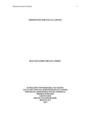 Terminos De Atencion Al Cliente