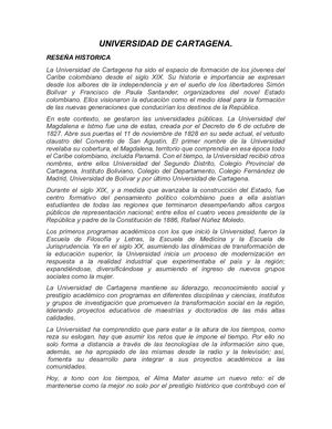 Universidad De Cartagena
