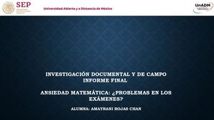 Investigación Documental Y De Campo Diapo