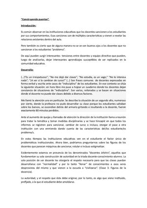 Construyendo Puentes